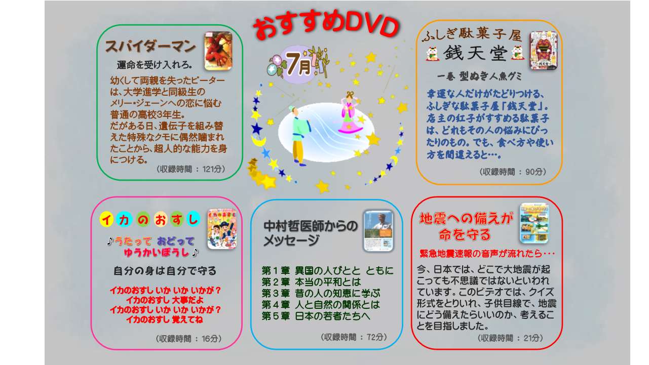 7月おすすめDVD
