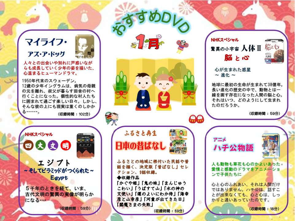 おすすめDVDR8年1月